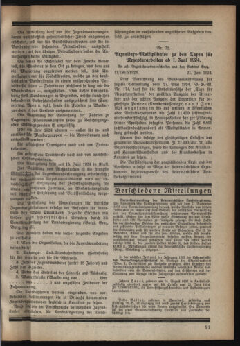 Verordnungsblatt der steiermärkischen Landesregierung 19240625 Seite: 3