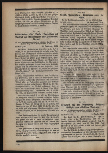 Verordnungsblatt der steiermärkischen Landesregierung 19241008 Seite: 2