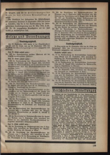 Verordnungsblatt der steiermärkischen Landesregierung 19241008 Seite: 3