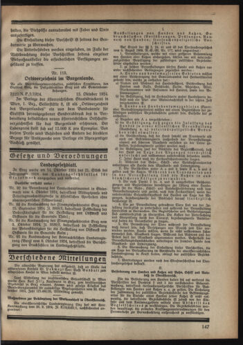 Verordnungsblatt der steiermärkischen Landesregierung 19241022 Seite: 3