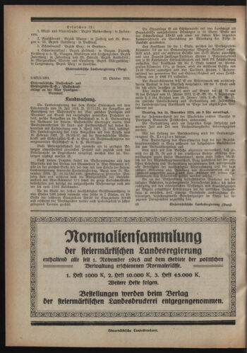 Verordnungsblatt der steiermärkischen Landesregierung 19241105 Seite: 4