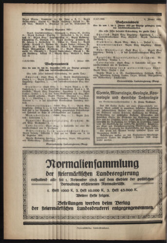 Verordnungsblatt der steiermärkischen Landesregierung 19250114 Seite: 4