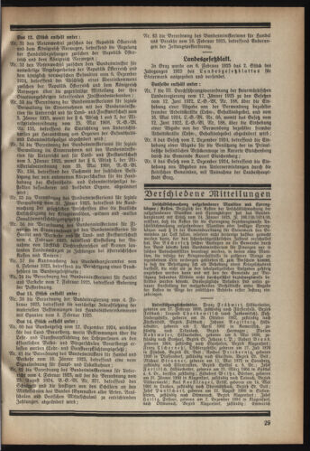 Verordnungsblatt der steiermärkischen Landesregierung 19250225 Seite: 3