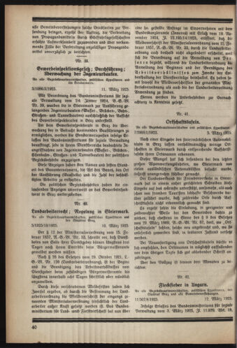 Verordnungsblatt der steiermärkischen Landesregierung 19250318 Seite: 2