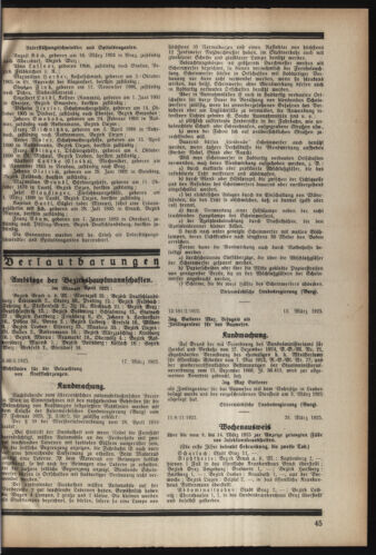 Verordnungsblatt der steiermärkischen Landesregierung 19250325 Seite: 3