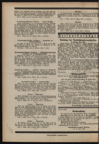 Verordnungsblatt der steiermärkischen Landesregierung 19250429 Seite: 4