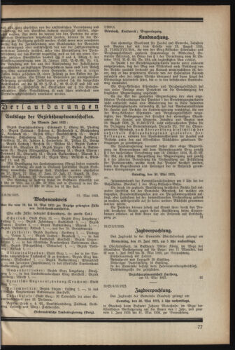 Verordnungsblatt der steiermärkischen Landesregierung 19250527 Seite: 3