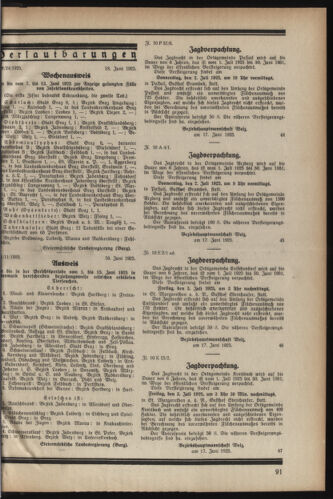 Verordnungsblatt der steiermärkischen Landesregierung 19250624 Seite: 3