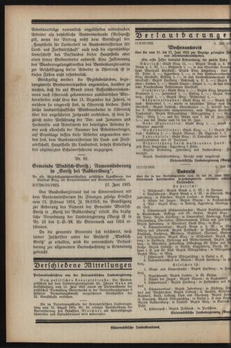 Verordnungsblatt der steiermärkischen Landesregierung 19250708 Seite: 2