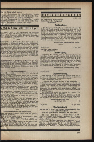 Verordnungsblatt der steiermärkischen Landesregierung 19250722 Seite: 3