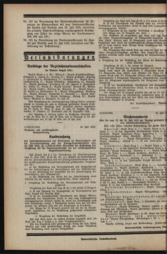 Verordnungsblatt der steiermärkischen Landesregierung 19250729 Seite: 2