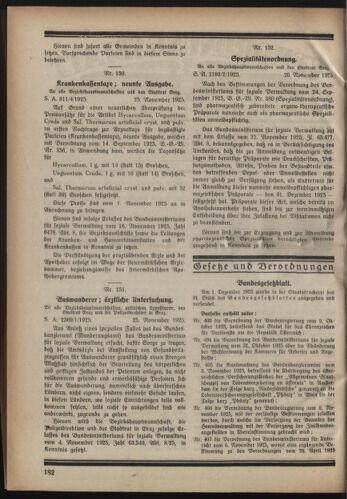 Verordnungsblatt der steiermärkischen Landesregierung 19251202 Seite: 2