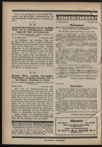 Verordnungsblatt der steiermärkischen Landesregierung 19251216 Seite: 2