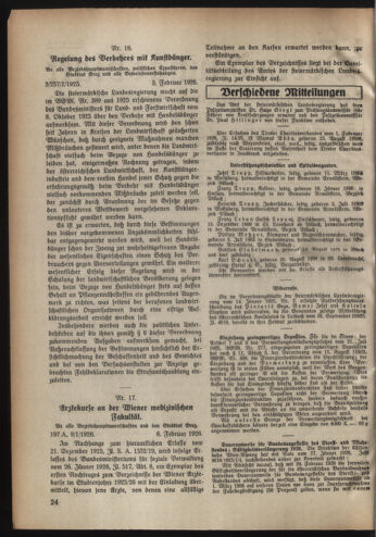 Verordnungsblatt der steiermärkischen Landesregierung 19260217 Seite: 2