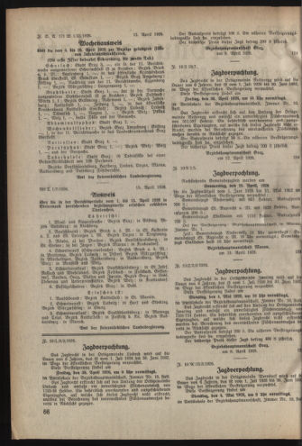 Verordnungsblatt der steiermärkischen Landesregierung 19260421 Seite: 2