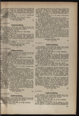 Verordnungsblatt der steiermärkischen Landesregierung 19260421 Seite: 3