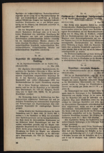 Verordnungsblatt der steiermärkischen Landesregierung 19260519 Seite: 2