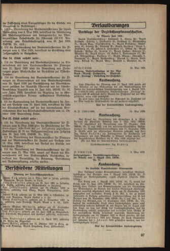 Verordnungsblatt der steiermärkischen Landesregierung 19260526 Seite: 5