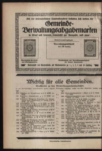 Verordnungsblatt der steiermärkischen Landesregierung 19260602 Seite: 6