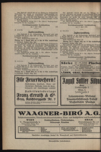 Verordnungsblatt der steiermärkischen Landesregierung 19260714 Seite: 4