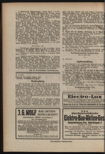 Verordnungsblatt der steiermärkischen Landesregierung 19260721 Seite: 4