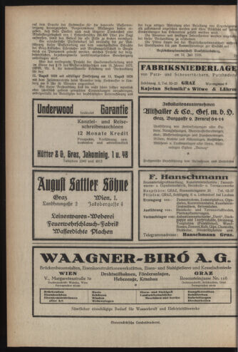 Verordnungsblatt der steiermärkischen Landesregierung 19260728 Seite: 4