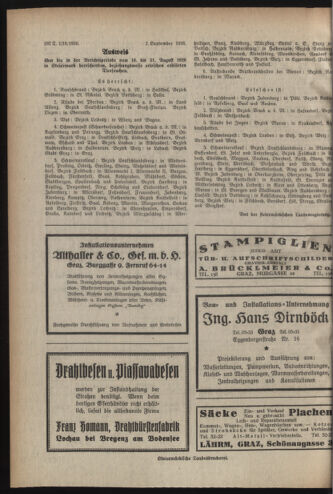 Verordnungsblatt der steiermärkischen Landesregierung 19260908 Seite: 4