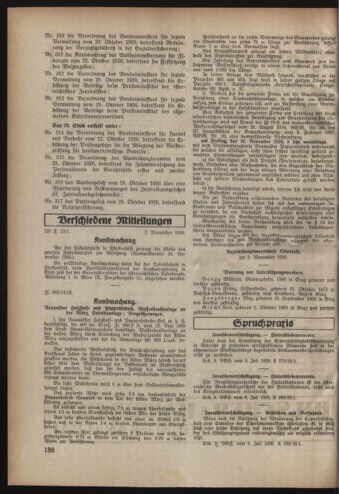 Verordnungsblatt der steiermärkischen Landesregierung 19261110 Seite: 2