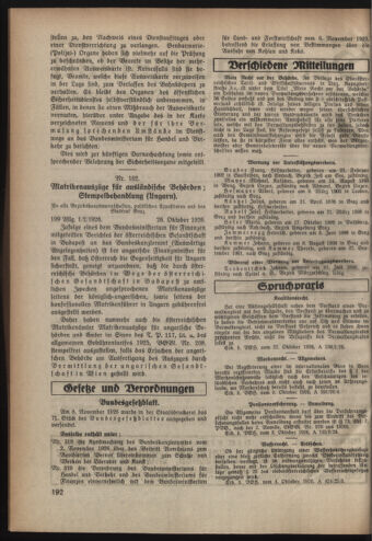 Verordnungsblatt der steiermärkischen Landesregierung 19261117 Seite: 2