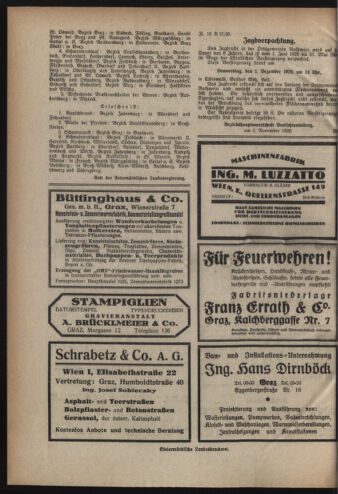 Verordnungsblatt der steiermärkischen Landesregierung 19261117 Seite: 4