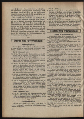 Verordnungsblatt der steiermärkischen Landesregierung 19270119 Seite: 2