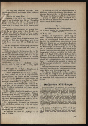 Verordnungsblatt der steiermärkischen Landesregierung 19270209 Seite: 3