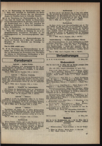 Verordnungsblatt der steiermärkischen Landesregierung 19270323 Seite: 5