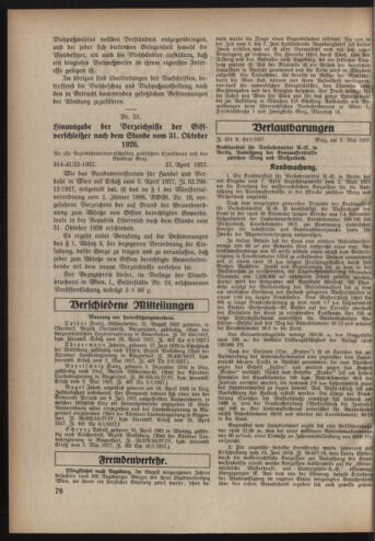 Verordnungsblatt der steiermärkischen Landesregierung 19270518 Seite: 2