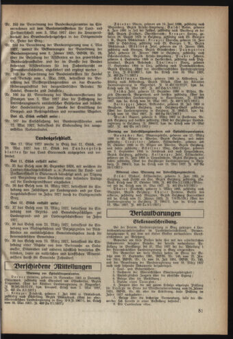 Verordnungsblatt der steiermärkischen Landesregierung 19270525 Seite: 3