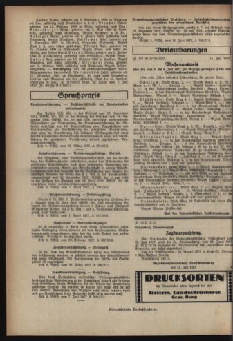 Verordnungsblatt der steiermärkischen Landesregierung 19270720 Seite: 4