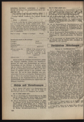 Verordnungsblatt der steiermärkischen Landesregierung 19271109 Seite: 2