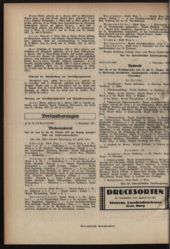 Verordnungsblatt der steiermärkischen Landesregierung 19271109 Seite: 4