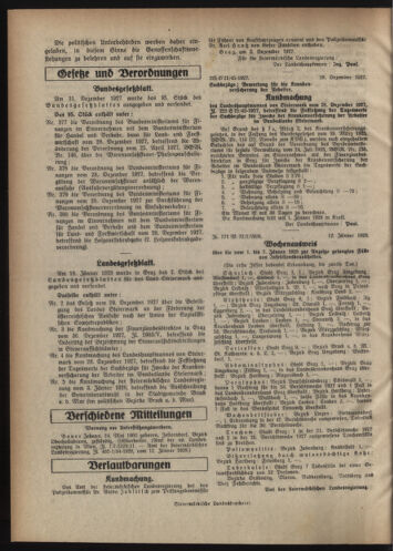 Verordnungsblatt der steiermärkischen Landesregierung 19280118 Seite: 4