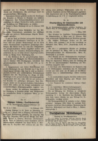 Verordnungsblatt der steiermärkischen Landesregierung 19280314 Seite: 3