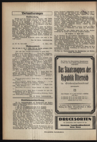 Verordnungsblatt der steiermärkischen Landesregierung 19280328 Seite: 4