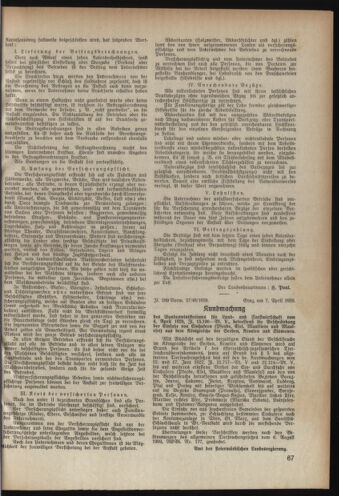 Verordnungsblatt der steiermärkischen Landesregierung 19280418 Seite: 3