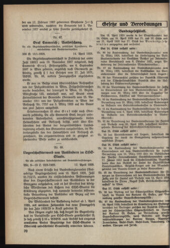 Verordnungsblatt der steiermärkischen Landesregierung 19280425 Seite: 2