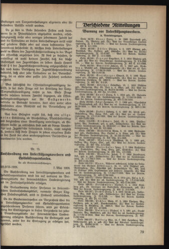 Verordnungsblatt der steiermärkischen Landesregierung 19280516 Seite: 3