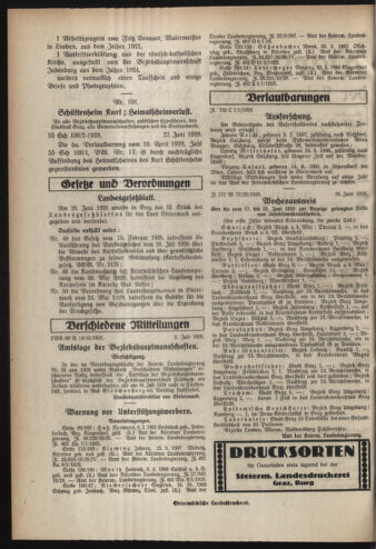 Verordnungsblatt der steiermärkischen Landesregierung 19280704 Seite: 2