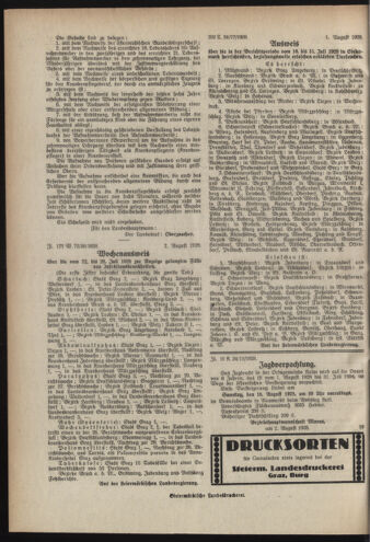 Verordnungsblatt der steiermärkischen Landesregierung 19280808 Seite: 2