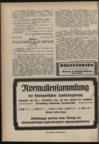 Verordnungsblatt der steiermärkischen Landesregierung 19280919 Seite: 4