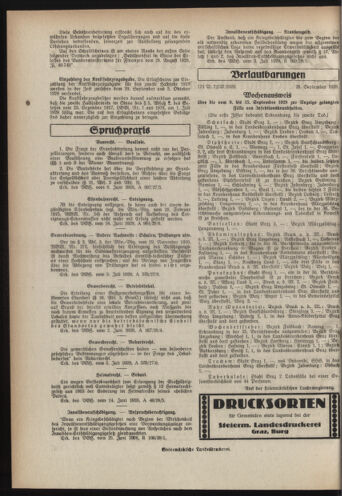 Verordnungsblatt der steiermärkischen Landesregierung 19280926 Seite: 2