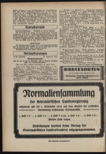 Verordnungsblatt der steiermärkischen Landesregierung 19281003 Seite: 2