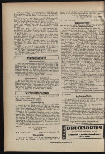 Verordnungsblatt der steiermärkischen Landesregierung 19281128 Seite: 4